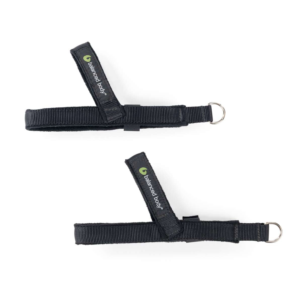 <strong>Y-Loops</strong><br>
<br>
<p><strong>Cinghie per piedi con sostegno.</strong></p>
<p>
Ideali per chi ha difficoltà a mantenere i piedi nelle cinghie, le Y-Loops sono una soluzione alternativa durante il lavoro con il Reformer e il Trapeze (Cadillac). Si adattano a tutte le molle e cinghie Balanced Body.
</p>
