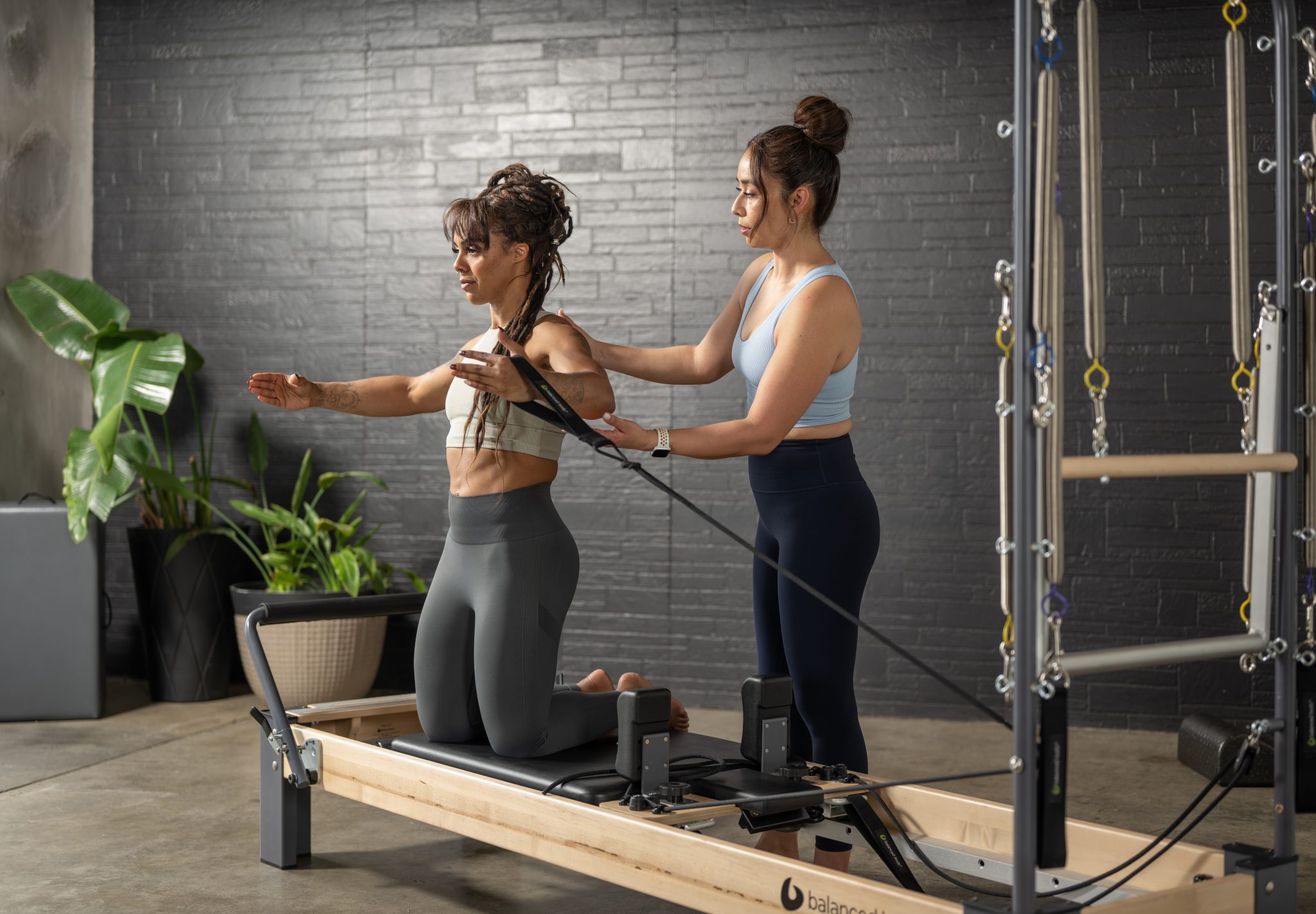 Creazione degli elementi visivi per uno Studio Pilates
