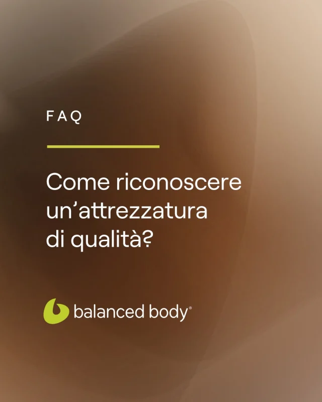 Le attrezzature del tuo studio raccontano la tua visione del movimento, il modo in cui desideri accompagnare le persone nel proprio percorso di benessere.
Abbiamo chiesto ai nostri Educator Sergio Sgambati ed Enzo Ventimiglia, quali sono i fattori importanti nella scelta delle #attrezzature #Pilates.
Scopri nei video se anche tu condividi i loro punti di vista.

@sergiosgambatipilates
@enzo_ventimiglia

#PilatesEquipment #BalancedBodyEquipment #attrezzaturepilates