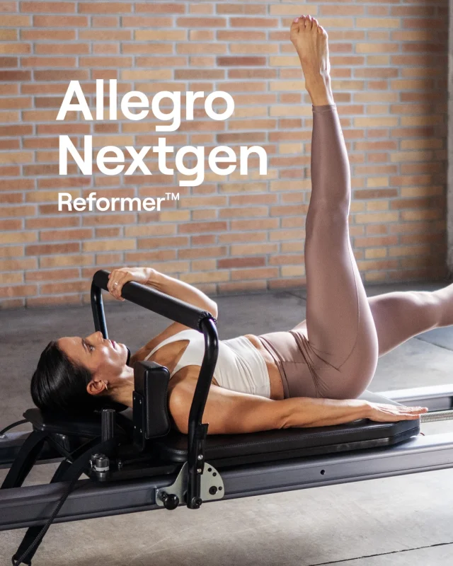 Allegro Nextgen Reformer porta l’esperienza di Allegro Reformer, il Reformer più amato di sempre, a un nuovo livello.
Perché l'innovazione non si ferma quando raggiungi un traguardo.
Inizia da lì.

Scoprilo nella gallery.

#AllegroNextgen #AllegroReformer #PilatesReformer #PilatesForReal #PilatesPerDavvero