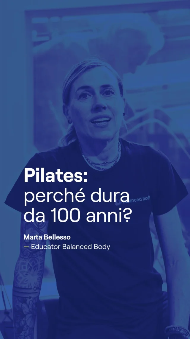 A distanza di 100 anni, Il Pilates è più attuale che mai.
Continua a evolversi e a conquistare appassionati in tutto il mondo.
Qual è il segreto della sua longevità?
Lo abbiamo chiesto ai nostri Educator che ogni giorno mettono in pratica questo metodo e ne trasmettono il valore.

Iniziamo con Marta Bellesso @martabellessotrainer 

#PilatesForReal #PilatesPerDavvero #PilatesEducator
