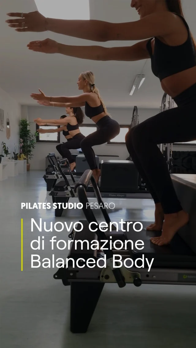 📍La formazione Balanced Body arriva a Pesaro.

Pilates Studio Pesaro @pilates_studio_pesaro entra nella nostra rete di centri di formazione.
Un nuovo spazio dedicato alla formazione e alla crescita professionale, guidato dall’Educator Balanced Body Antonio Baldes.

⬆️ Scopri i corsi in programma a Pesaro e inizia il tuo percorso per diventare insegnante di Pilates.

#FormazioneBalancedBody #FormazionePilates #PilatesEducation #PilatesPerDavvero #PilateForReal